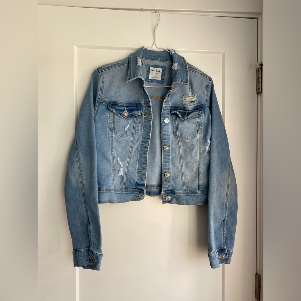 WILD FABLE | Light Blue Denim Jacket | Women’s Size Medium - Picture 12 of 14